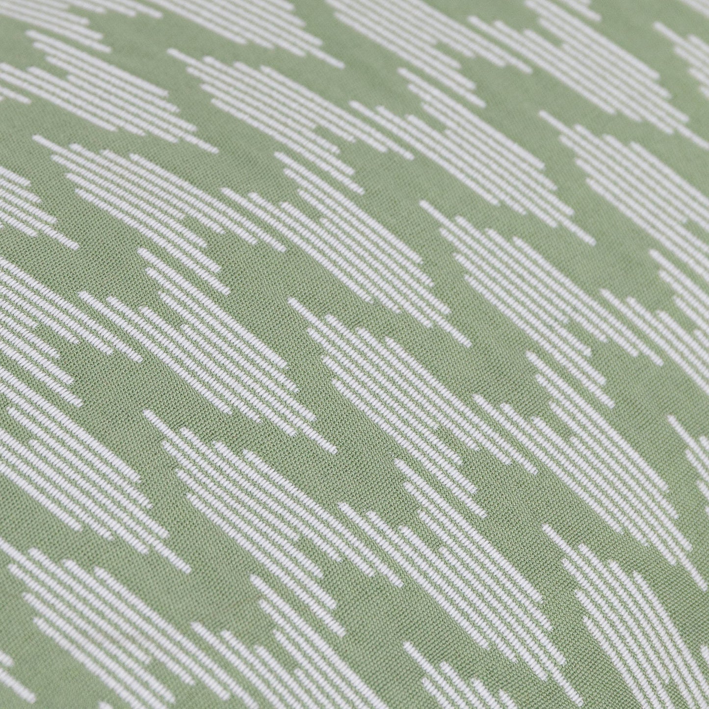 Hutton Woven Jacquard Cushion Sage