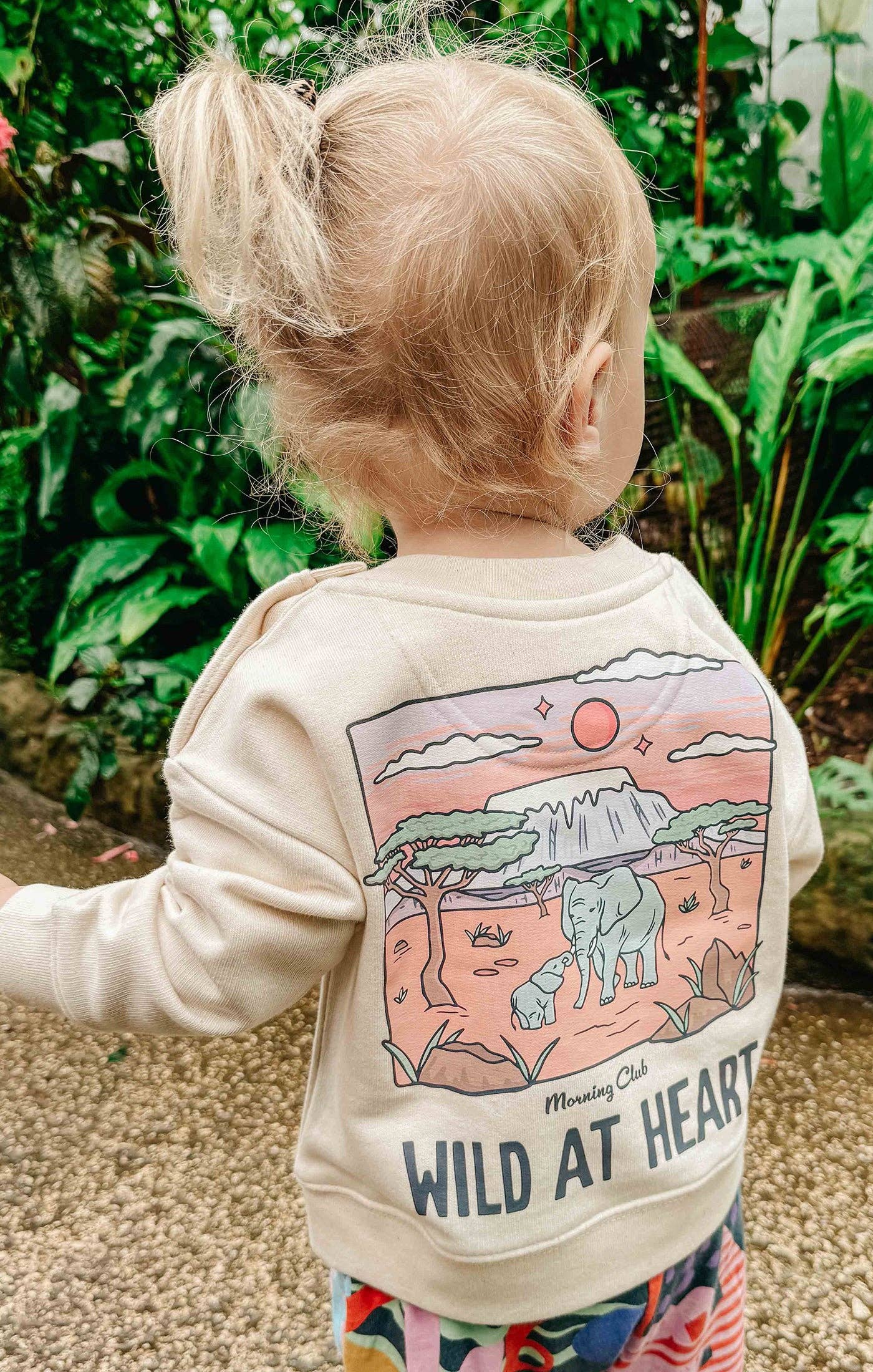 Wild At Heart Childrens Sweatshirt