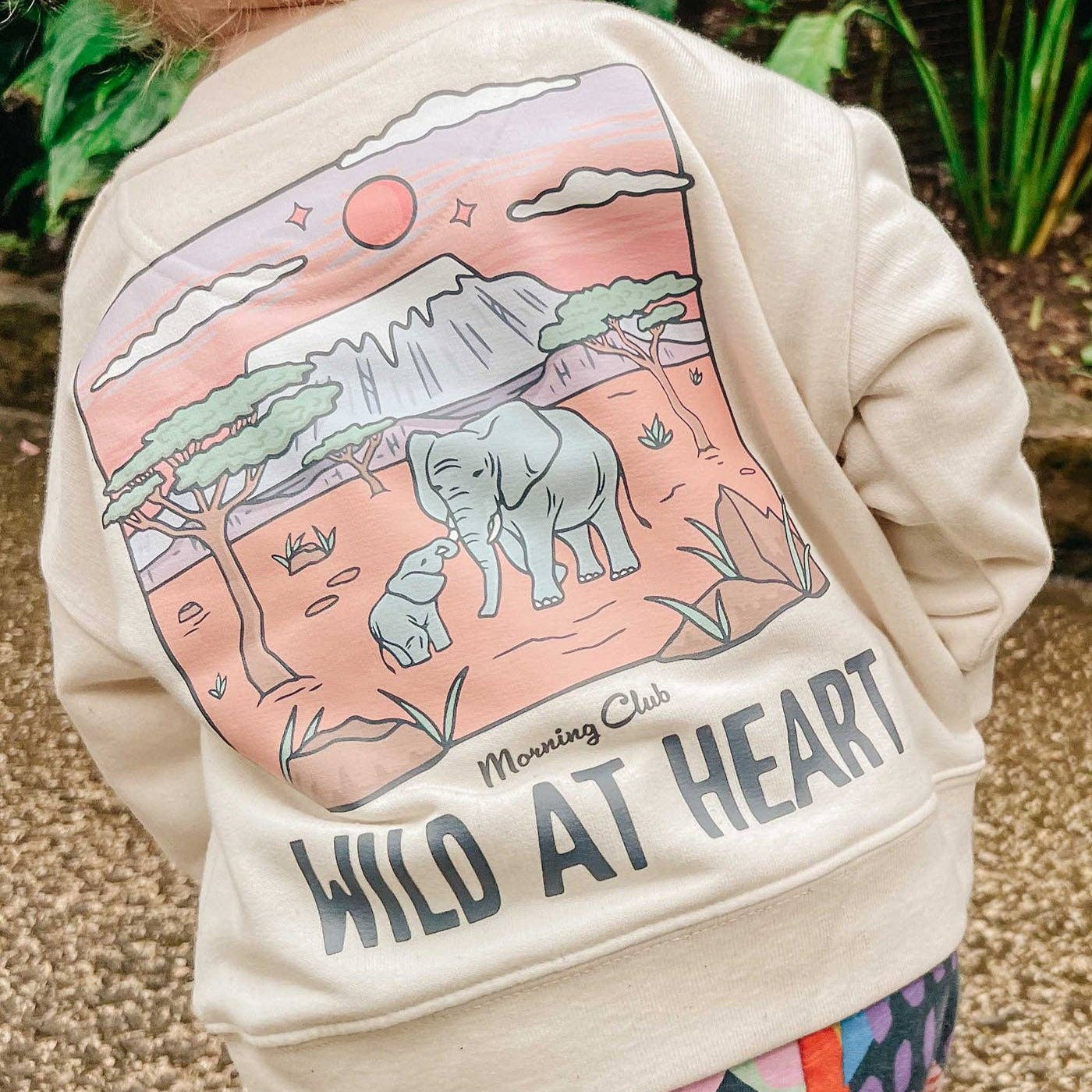 Wild At Heart Childrens Sweatshirt