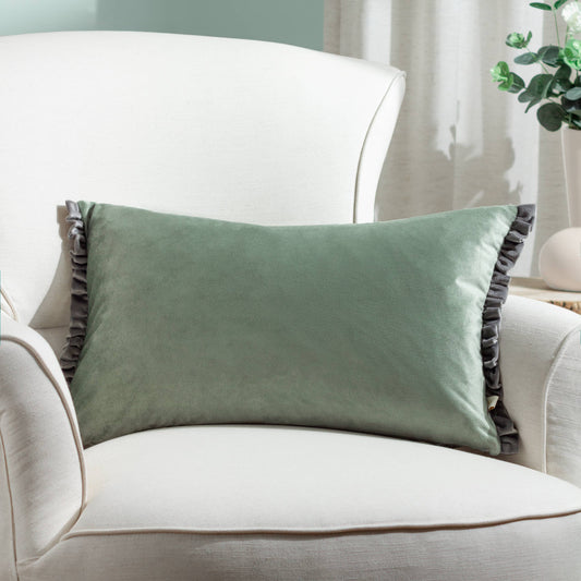 Tilly Cushion Sage/Grey