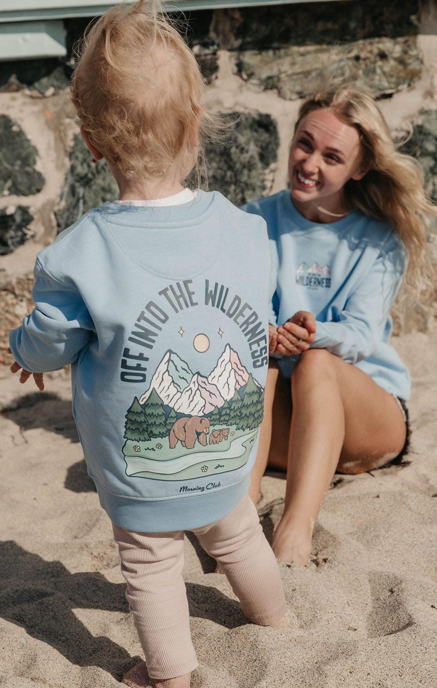 Into the Wilderness Childrens Sweatshirt - Stella's Boutique