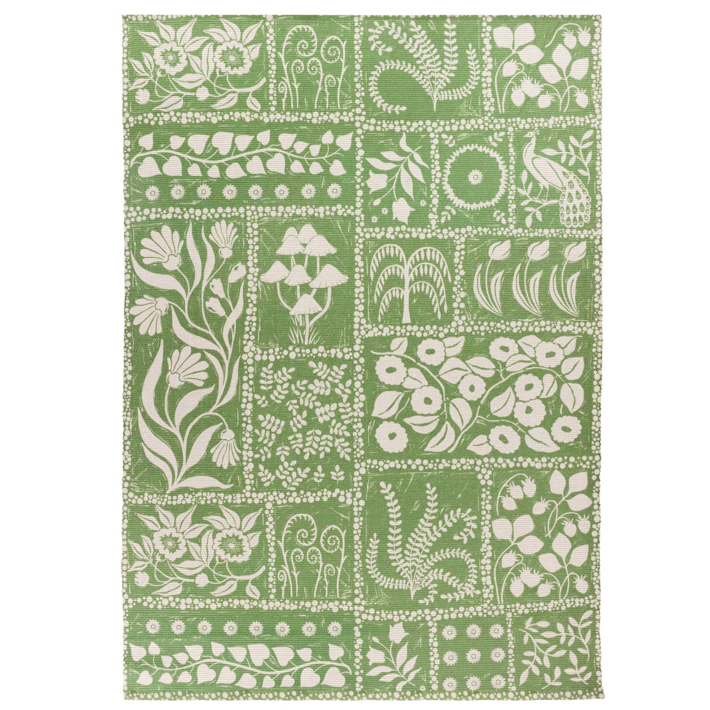 The Secret Garden Indoor/Outdoor Washable Rug - Stella's Boutique