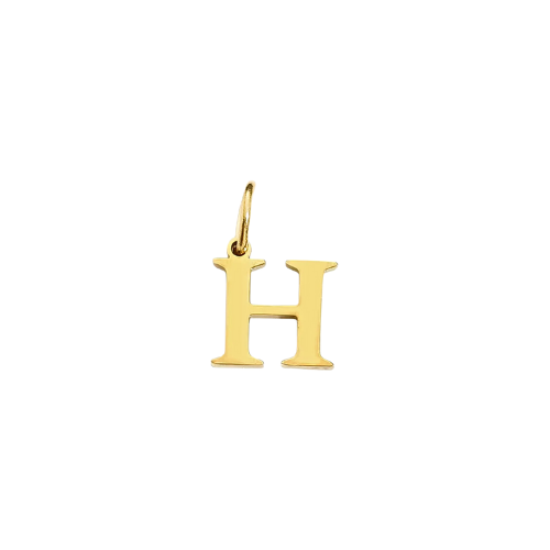 Letter H Charm