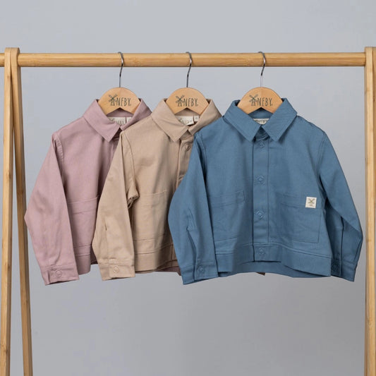 Kids Organic Cotton Shacket