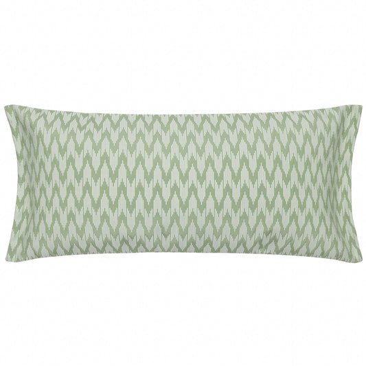Hutton Woven Jacquard Cushion Sage