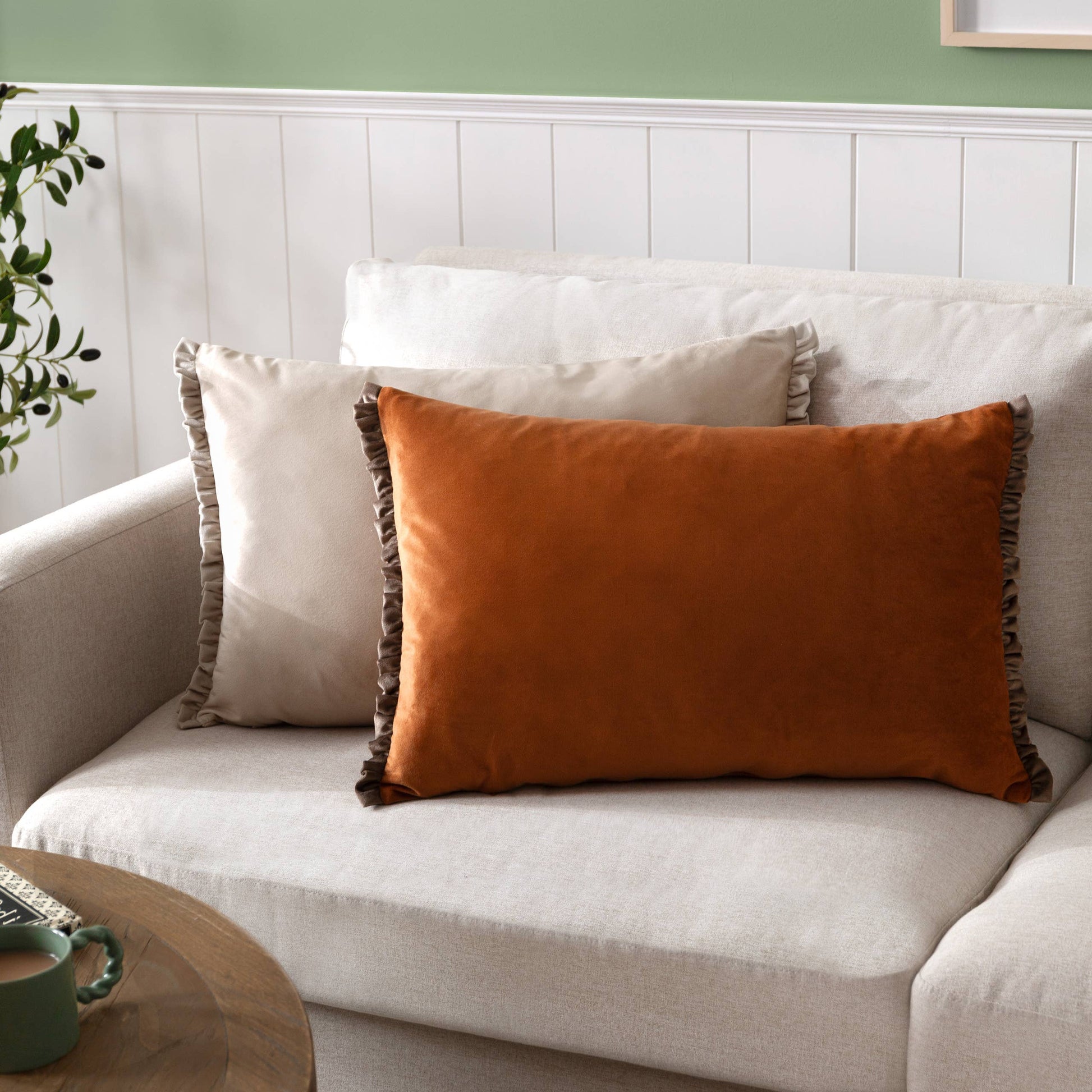 The Margot Cushion in Oyster - Stella's Boutique